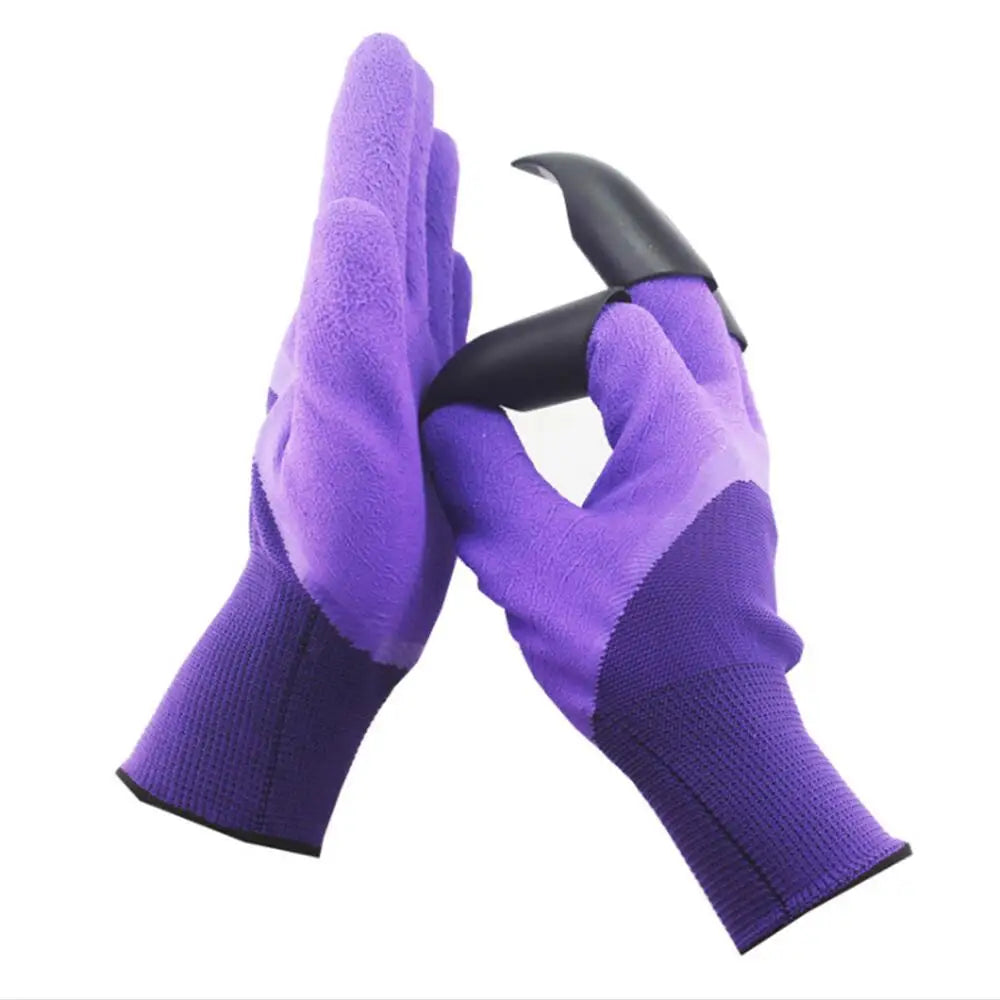 Schutzhandschuhe für den Garten mit Krallen an den Fingerspitzen