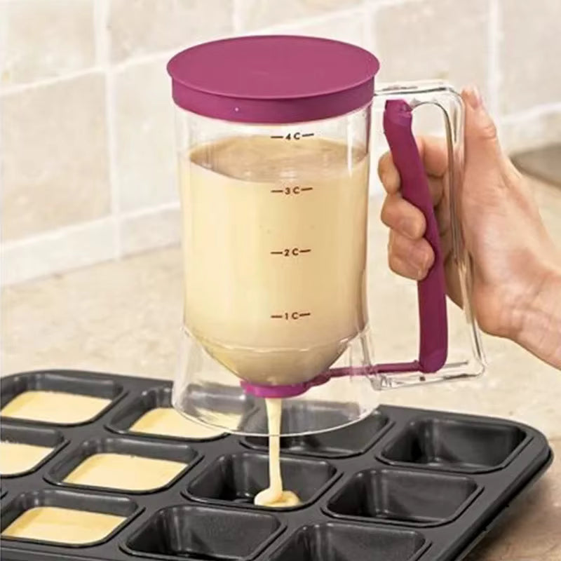Drypfri bredåbning målt dispensere til dej (900ml)