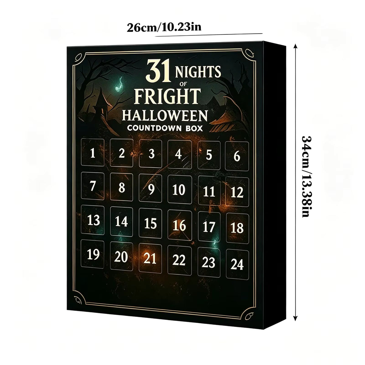 31-dages Halloween-overraskelsesjulekalender (Blindboks)