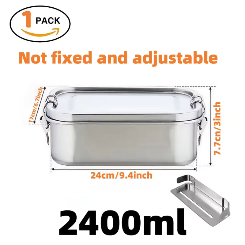 Luftdichte BPA-freie Bento-Lunchbox aus rostfreiem 304er Edelstahl