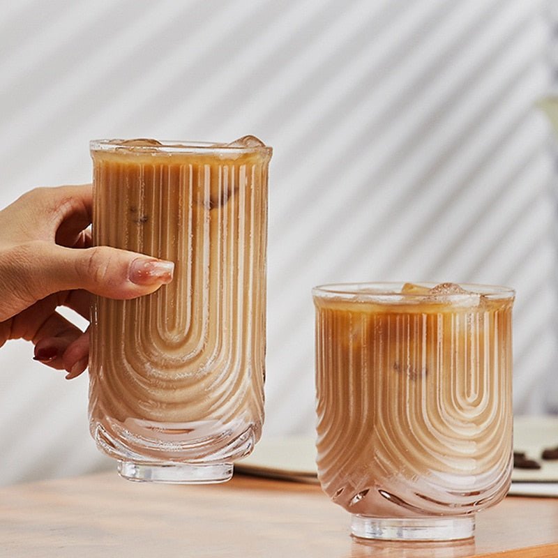IceElegance - amerikanisches Eiskaffee-Glas