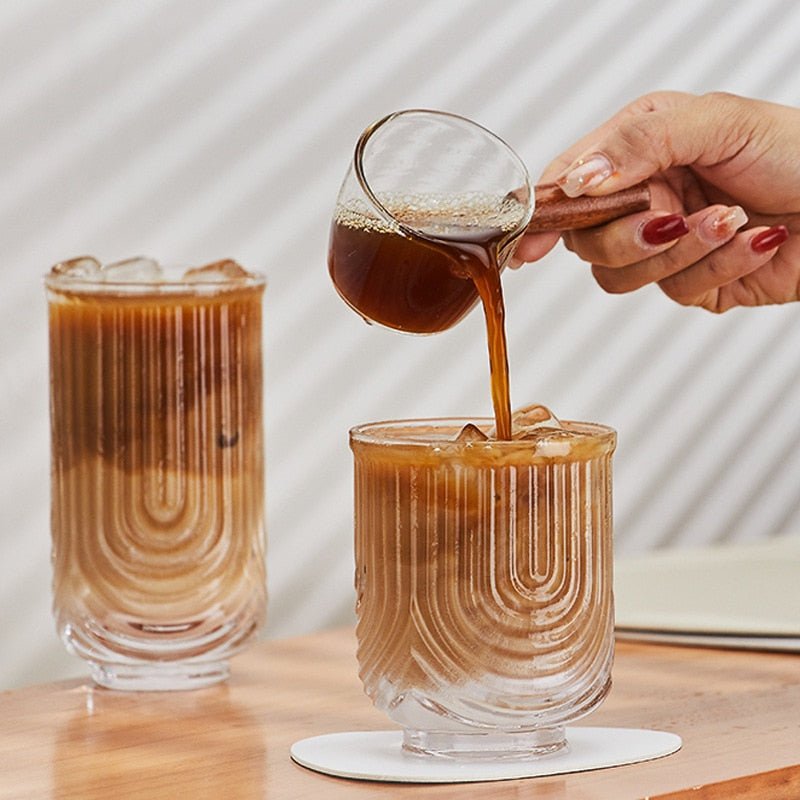 IceElegance - amerikanisches Eiskaffee-Glas
