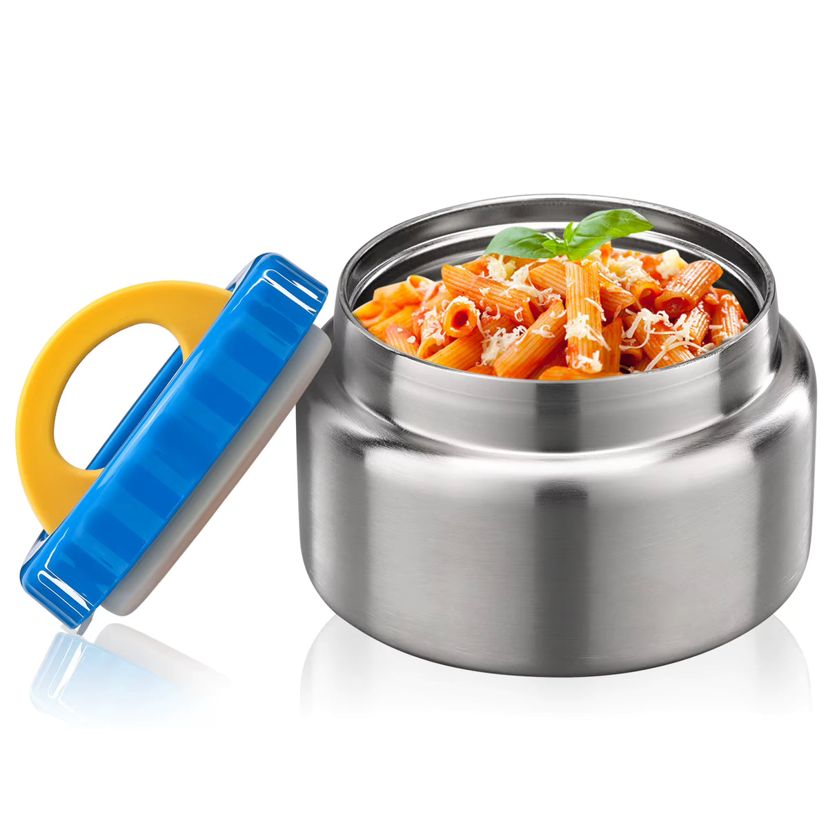 Lækagesikker vakuumisoleret børnesuppe termoflaske (8oz)
