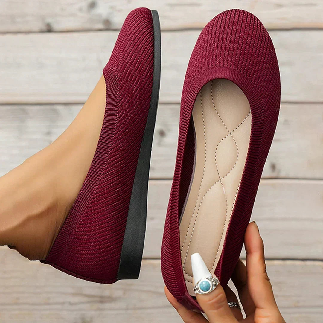 BreezeStep - Atmungsaktive flache Schuhe | Atmungsaktive flache Schuhe für frische Füße