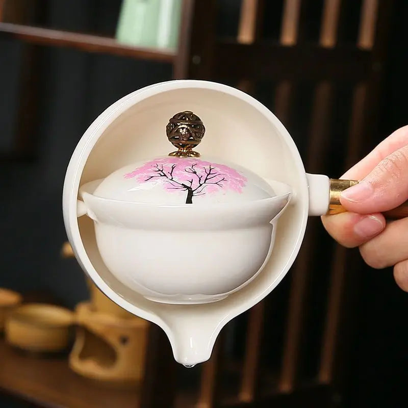 SakuraBrew roterende infuser tekande — Nyd ro, ren glæde