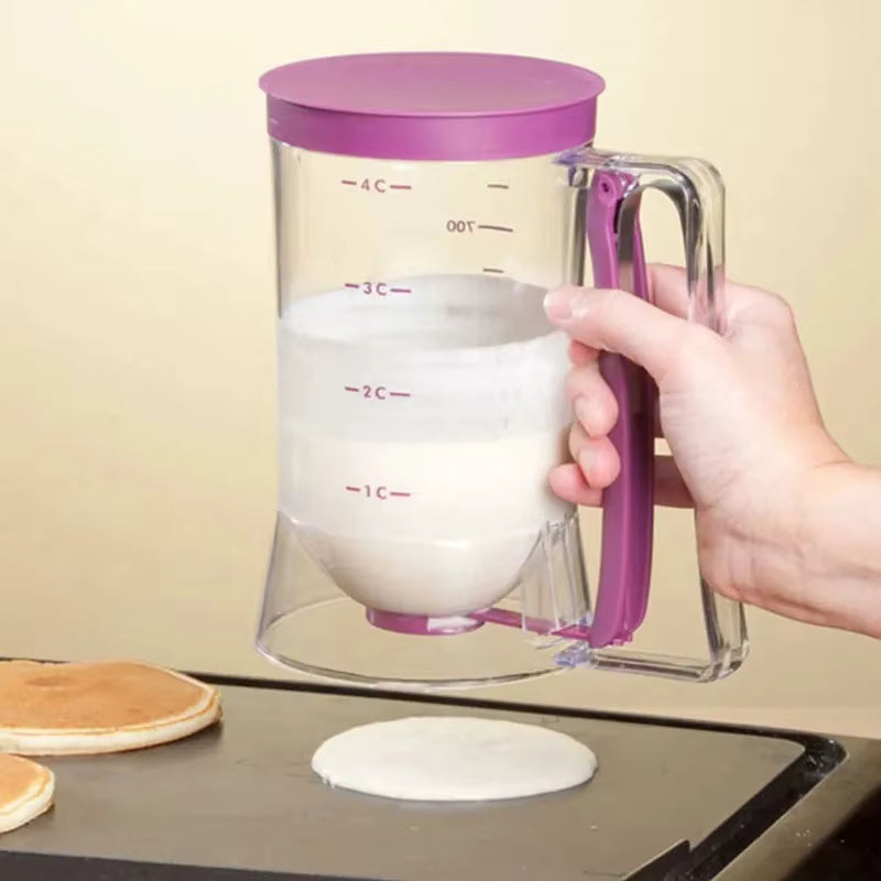 Drypfri bredåbning målt dispensere til dej (900ml)