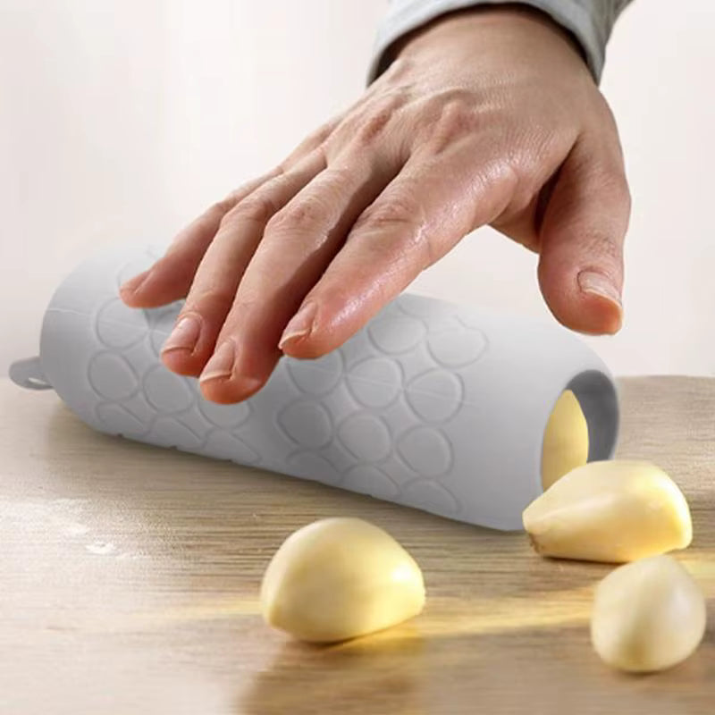 Kratzfreier und geruchsfreier Silikon-Knoblauchschäler