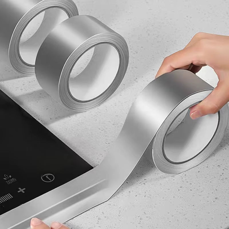 Öl- und hitzebeständiges selbstklebendes Aluminiumfolienband