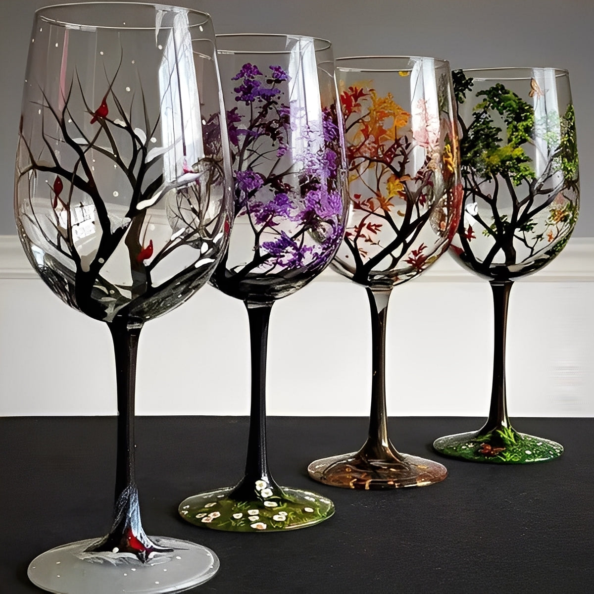 SeasonalSip Glas — Håndlavet Skønhed, Varige Minder
