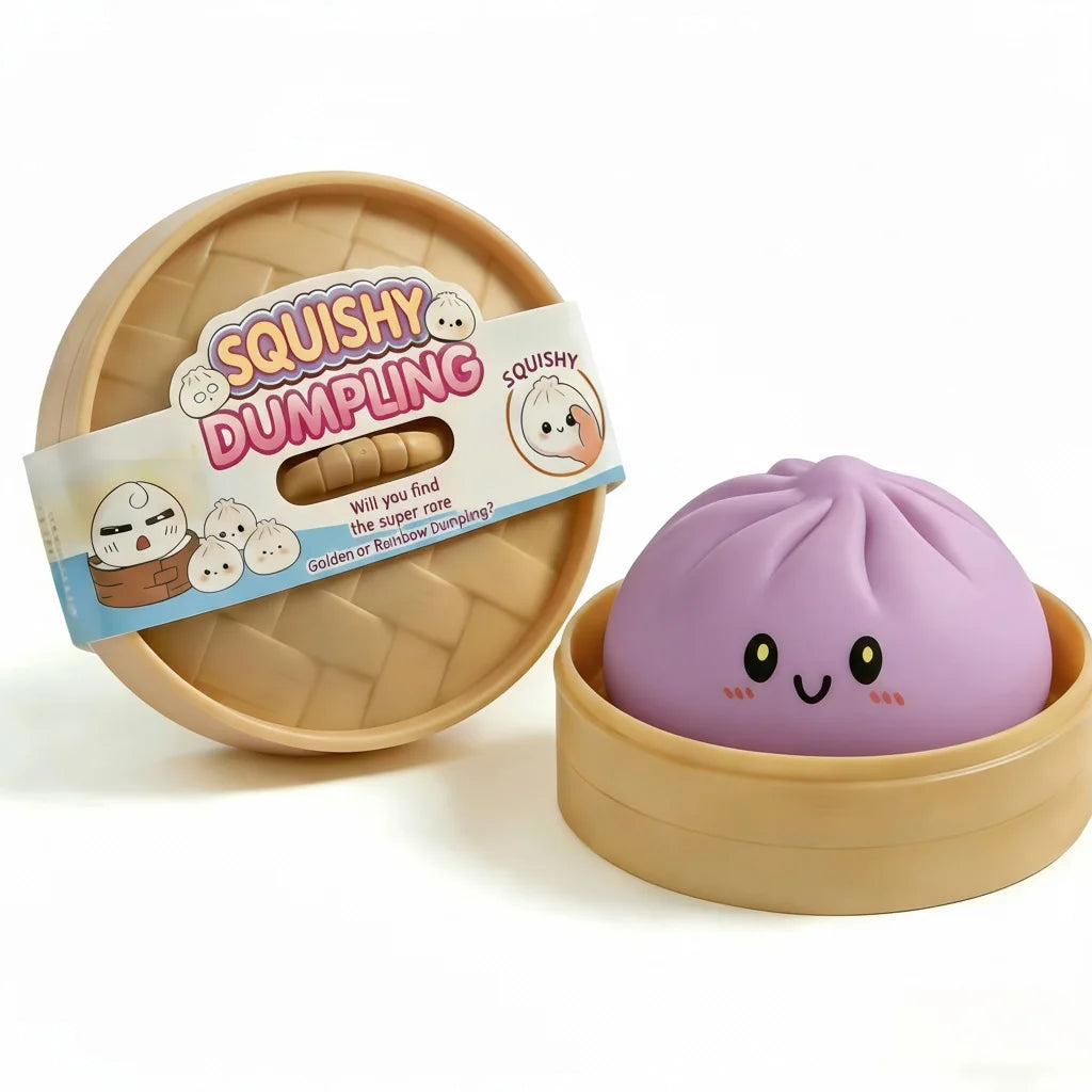 Kæmpe Langsomt Hævende Glimmer Dumpling Squishy Legetøj