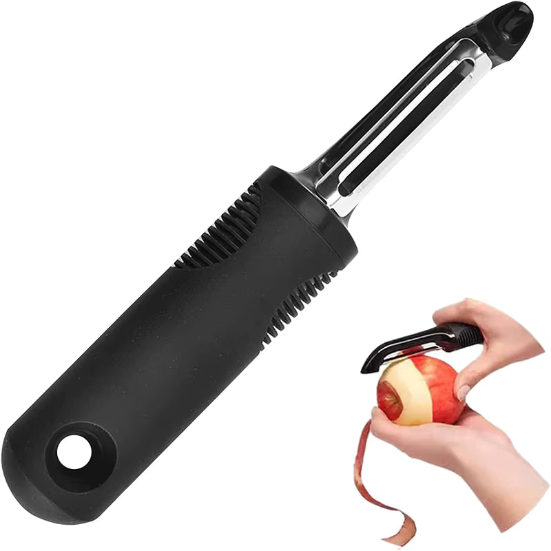 Ergonomischer, rutschfester, drehbarer Gemüseschäler