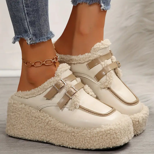Yara - Loafer mit Keilabsatz und dicker Sohle | Eleganz und Komfort kombiniert