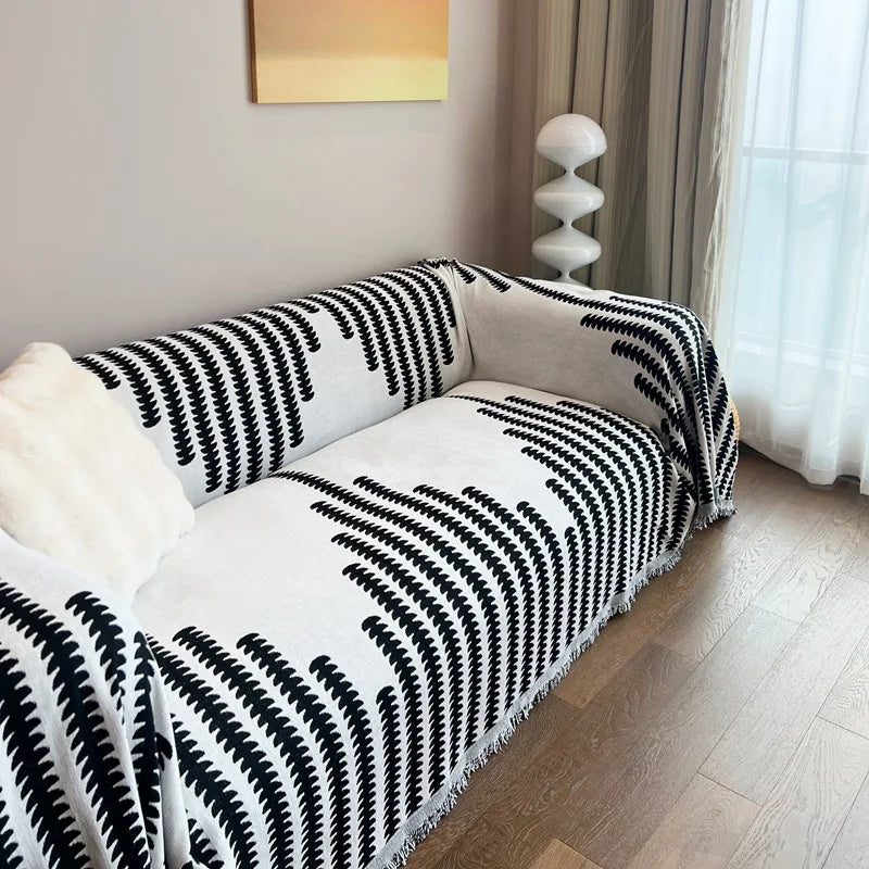 LuxeNest Sofa Tæppe — Ren Komfort, Ubøjet Stil