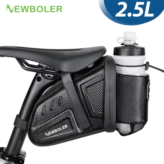 Wasserdichte und reflektierende Fahrradtasche mit Klettverschluss (2,5 l)