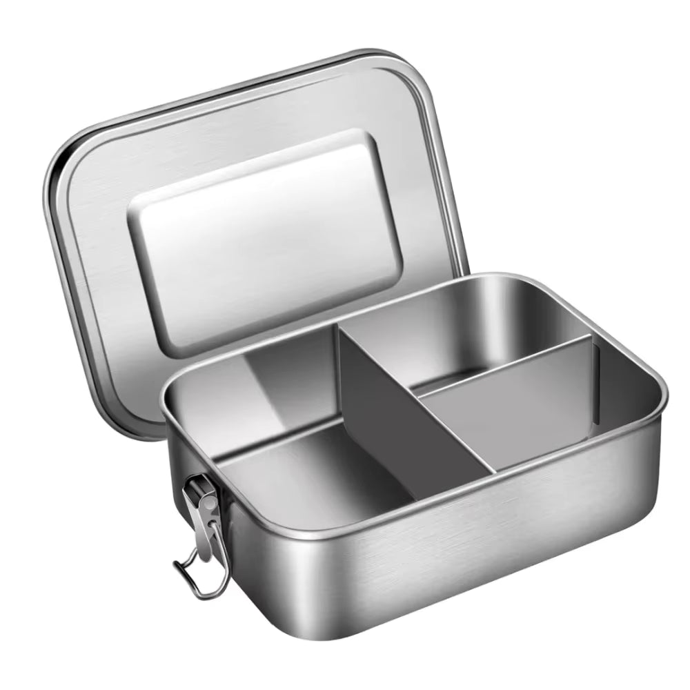 Luftdichte BPA-freie Bento-Lunchbox aus rostfreiem 304er Edelstahl