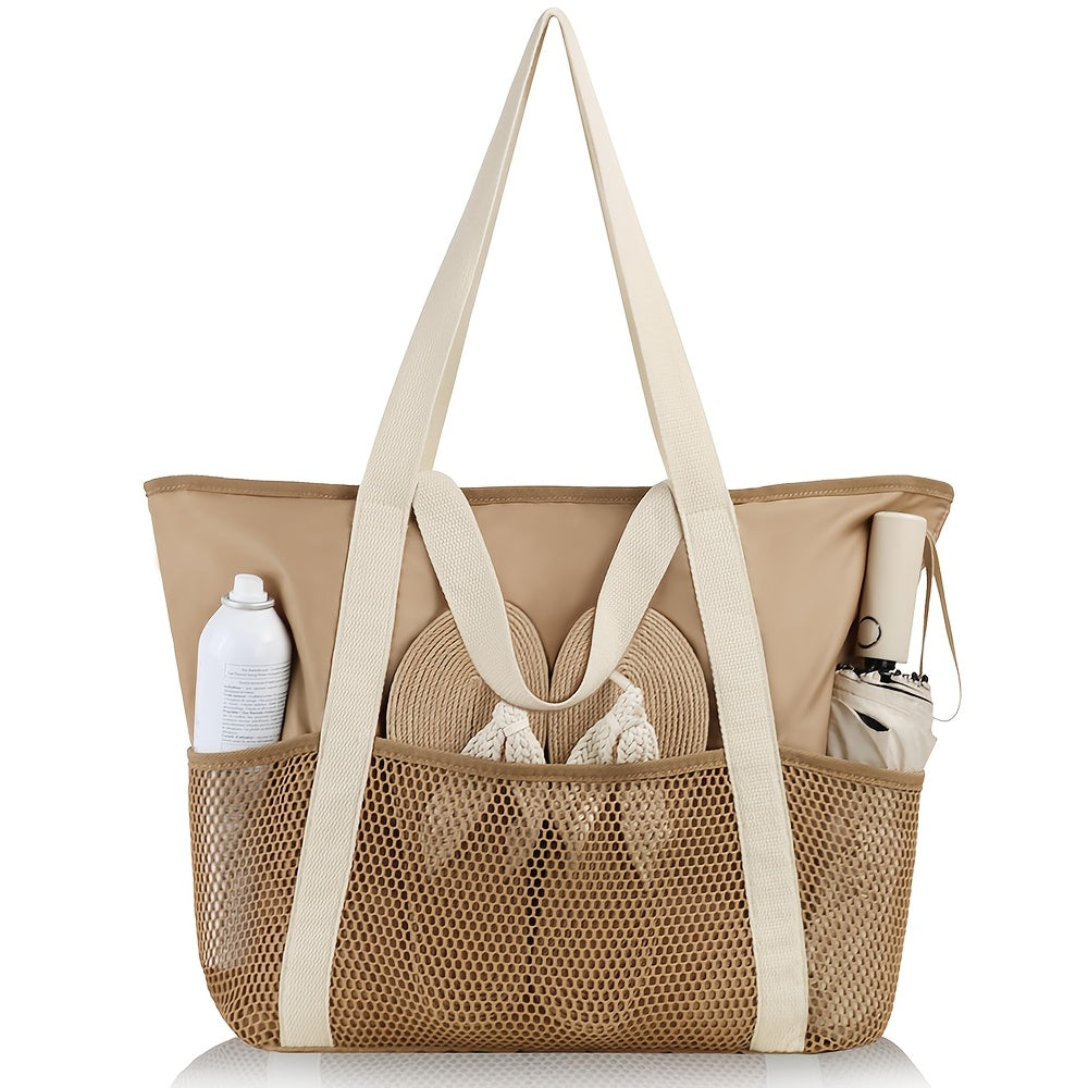 SunVibe Strandtaske — Strandlykke, Uden Besvær
