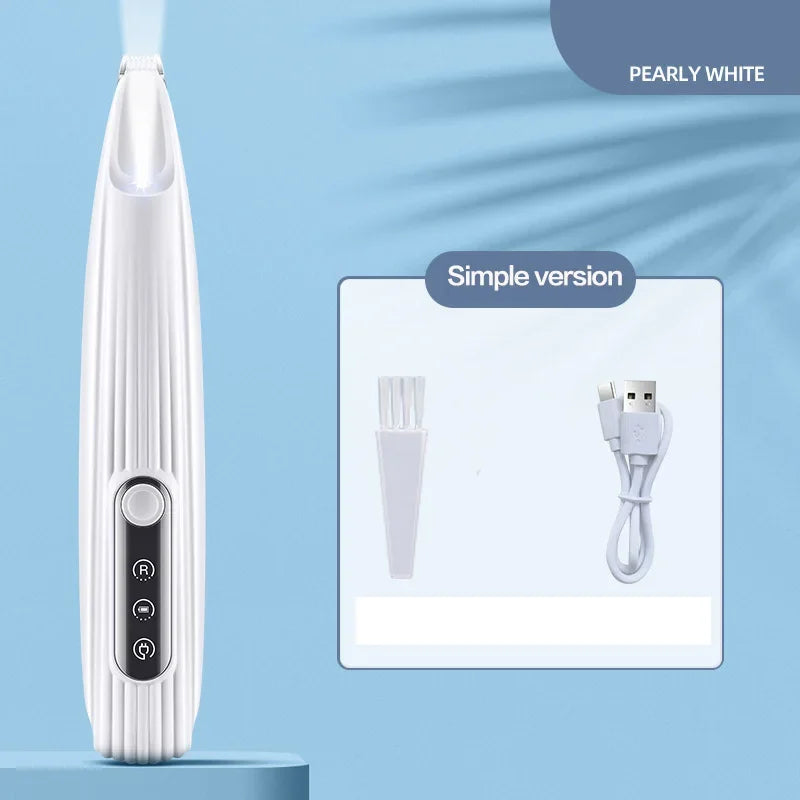 LED-Licht und 18 mm Edelstahl-Hundepfoten-Trimmer