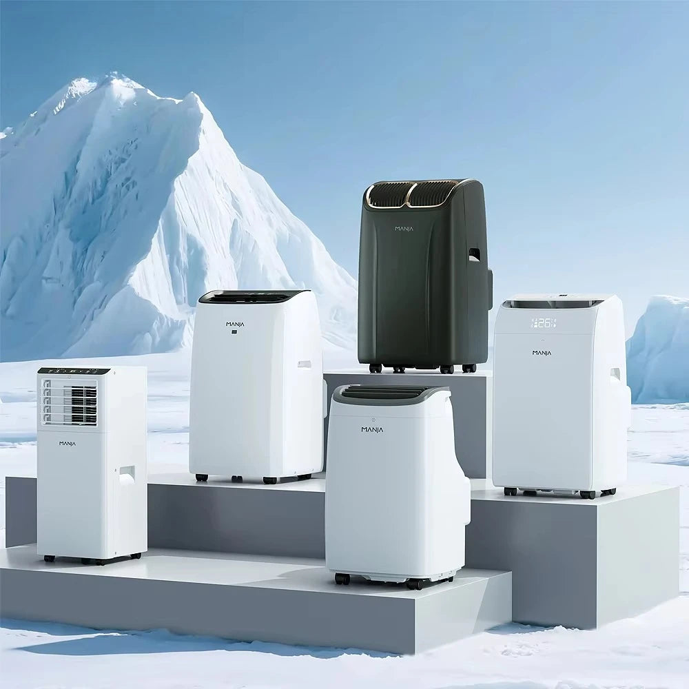 Leise, energieeffiziente mobile Klimaanlage mit WLAN (für bis zu 27,7 m²)