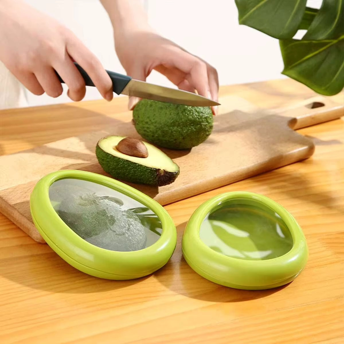 Luftdichte, robuste ABS-Frucht- und Gemüsebehälter (4-teiliges Set)