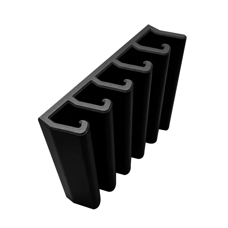Belüfteter Deckel-Organizer mit 5 Fächern (wandmontiert)