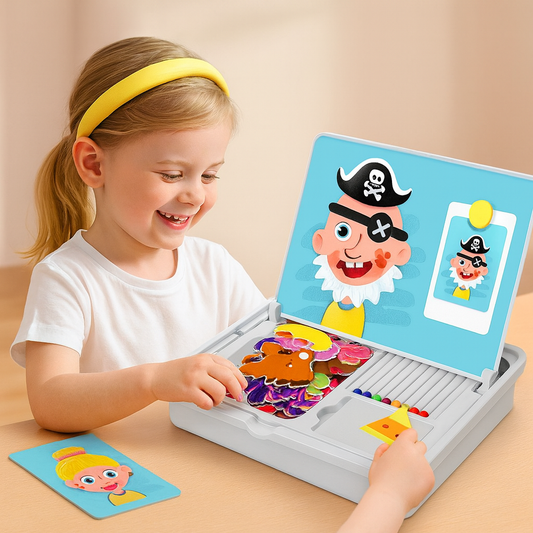SparkFace Magnetisk Puslespil — Inspiriere fröhliche Fantasie