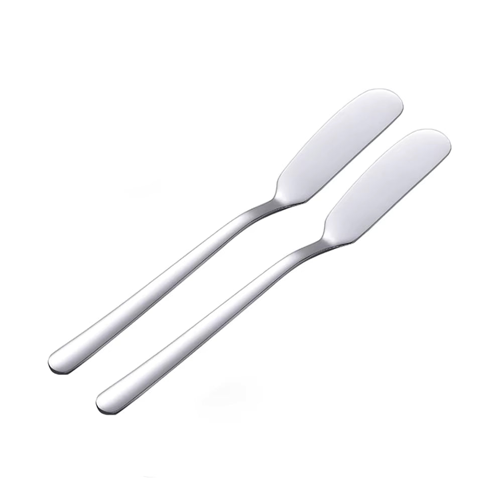 Ergonomischer rutschfester Butter- und Käsemesser aus Edelstahl (16,5 cm)