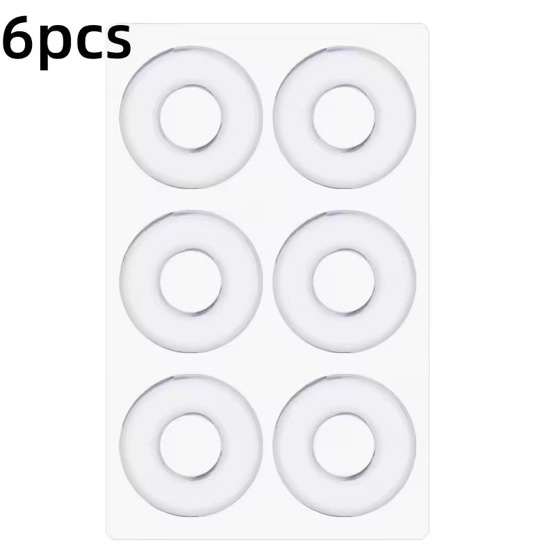 Stoßdämpfende selbstklebende Gel-Einlegesohlen für hohe Absätze (6er-Set)