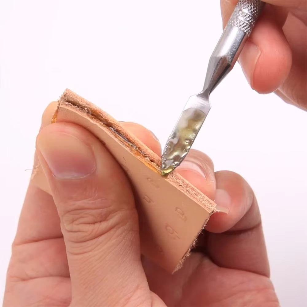 Schneller und präziser Rollstift für Lederkantenfarbe (Metallkopf)