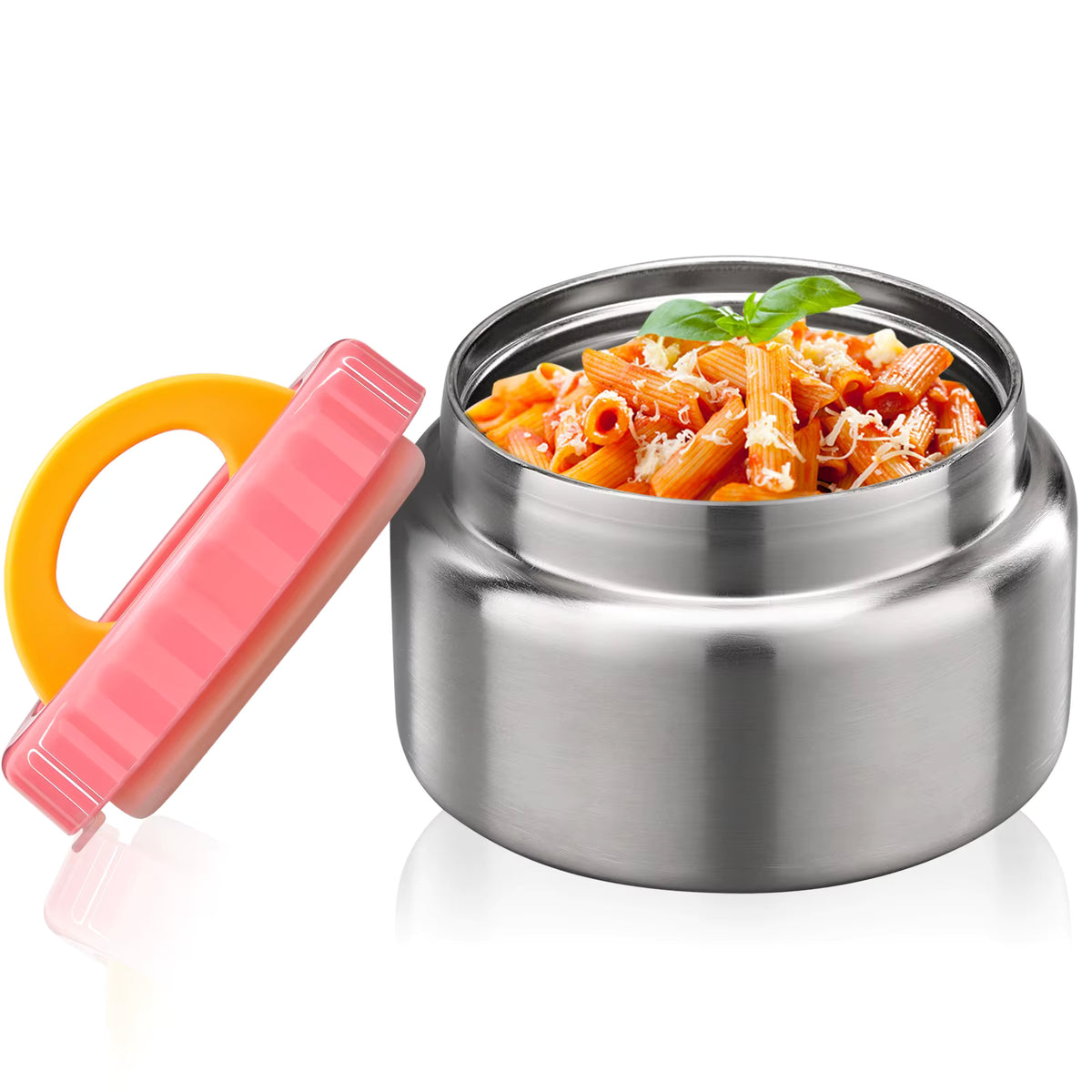 Lækagesikker vakuumisoleret børnesuppe termoflaske (8oz)