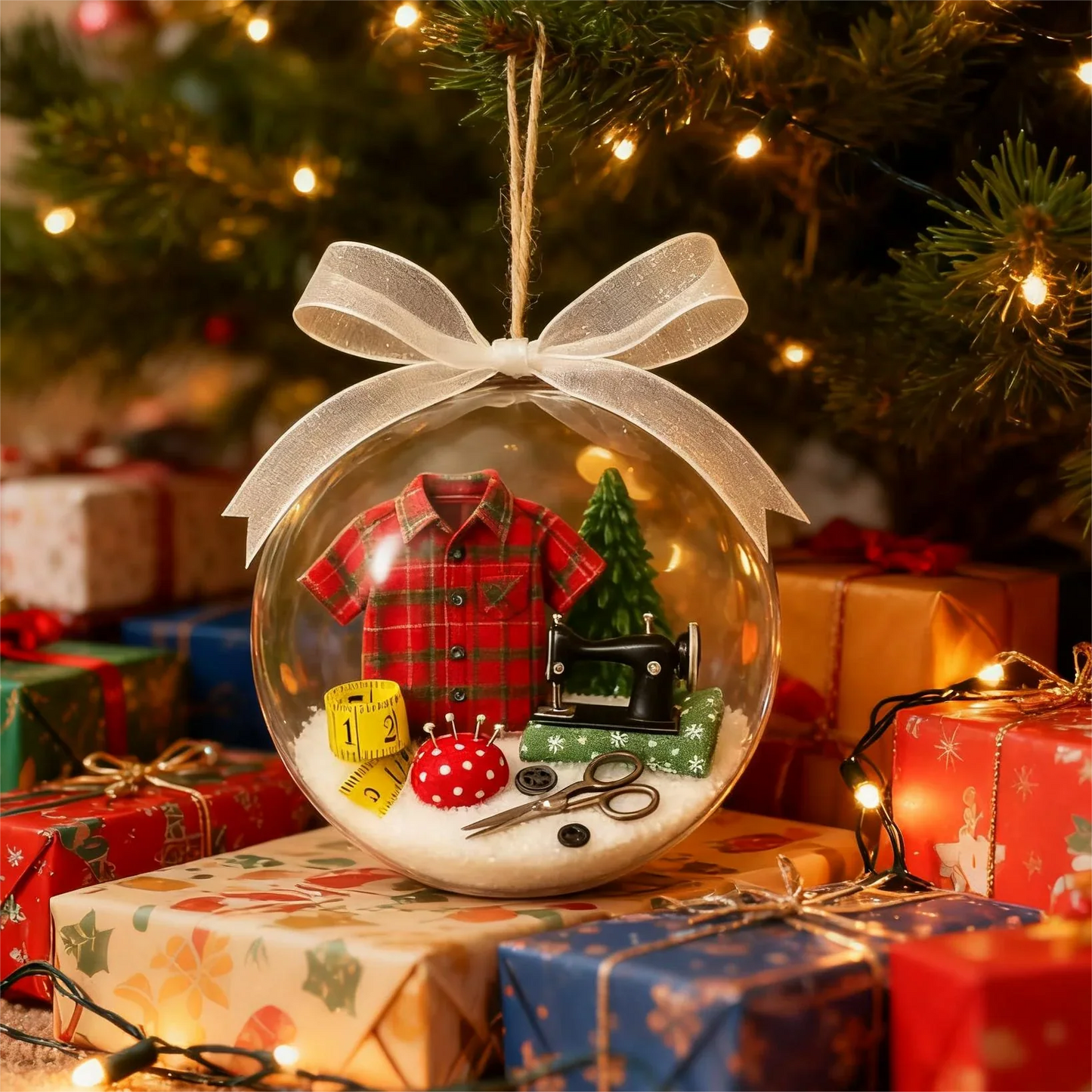 StitchSoul Ornament — Skab Snedig Julemagik
