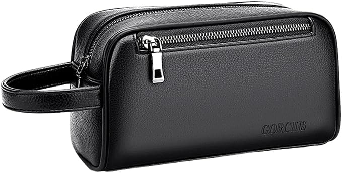 Lucas - Herrentasche mit doppeltem Reißverschluss