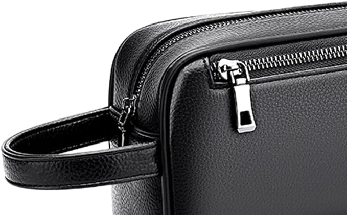 Lucas - Herrentasche mit doppeltem Reißverschluss