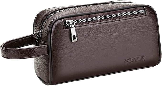 Lucas - Herrentasche mit doppeltem Reißverschluss