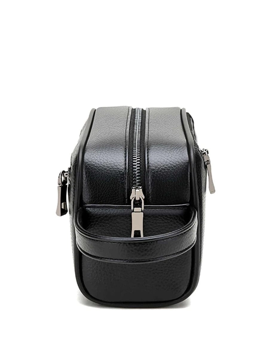 Lucas - Herrentasche mit doppeltem Reißverschluss