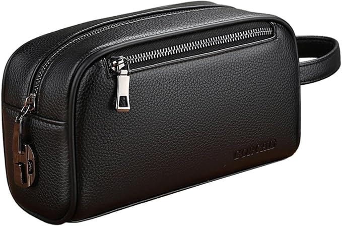 Lucas - Herrentasche mit doppeltem Reißverschluss