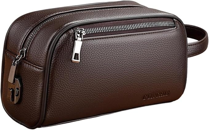 Lucas - Herrentasche mit doppeltem Reißverschluss