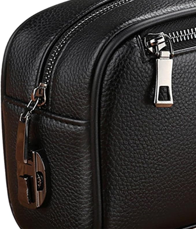 Lucas - Herrentasche mit doppeltem Reißverschluss