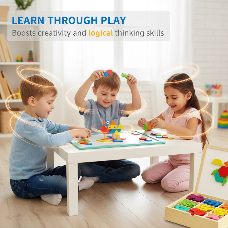 BrainCraft Builders Magnetisches Puzzle — Entfache sofort die Fantasie