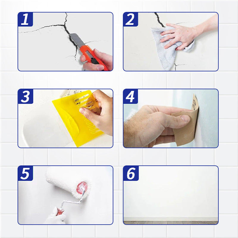 FlexWrap Reparaturpaste — Wände perfekt für immer