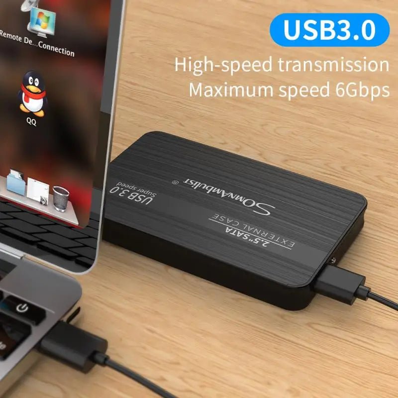 Schnelle USB 3.0 tragbare externe Festplatte (250GB–2TB)