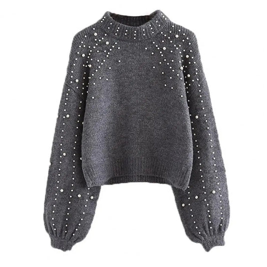GlamAura - Gemütlicher, schicker Strickpullover | Stilvolle Wärme für den Winter