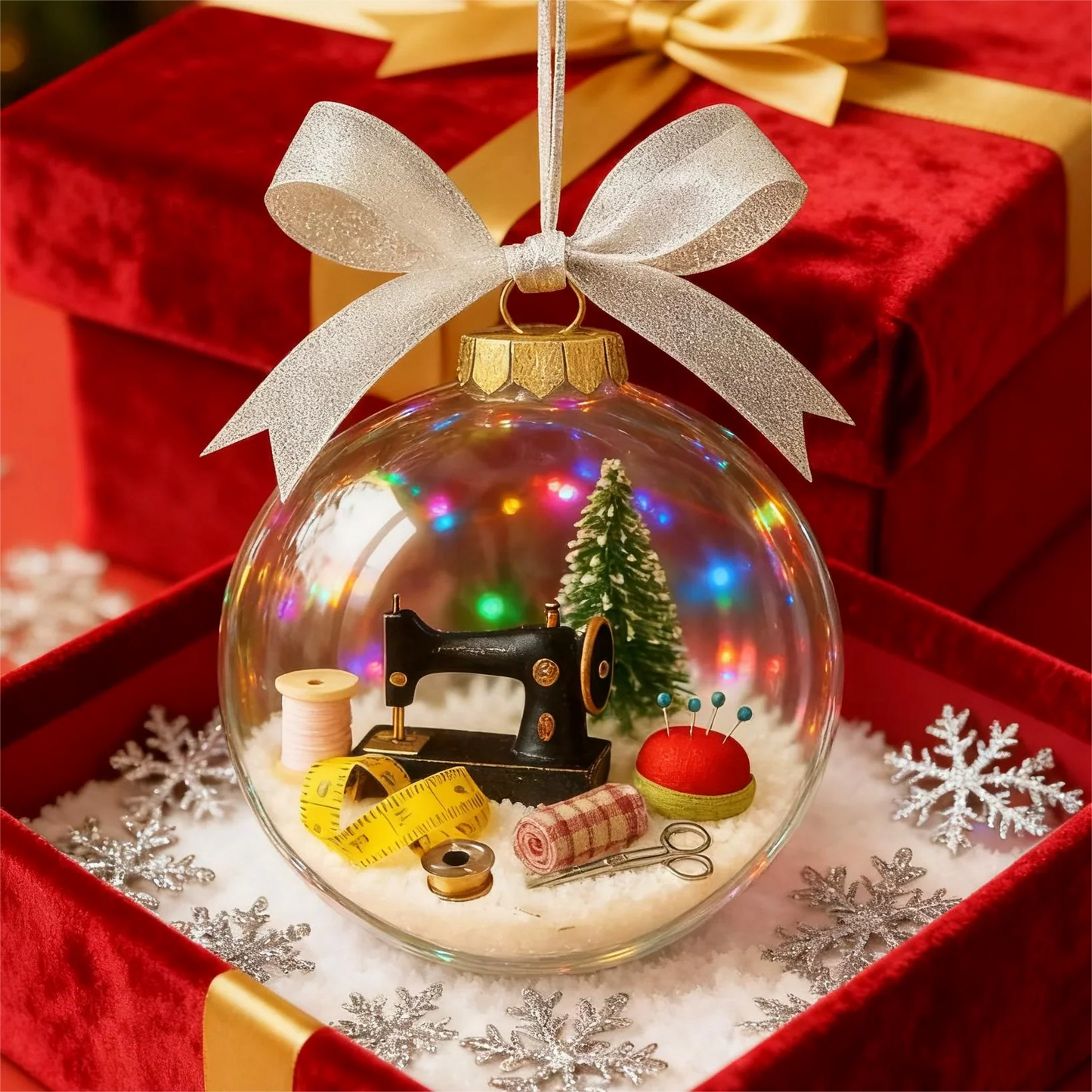 StitchSoul Ornament — Skab Snedig Julemagik