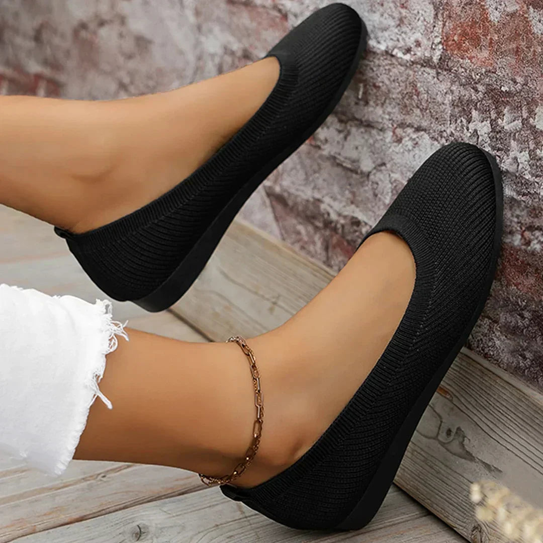 BreezeStep - Atmungsaktive flache Schuhe | Atmungsaktive flache Schuhe für frische Füße