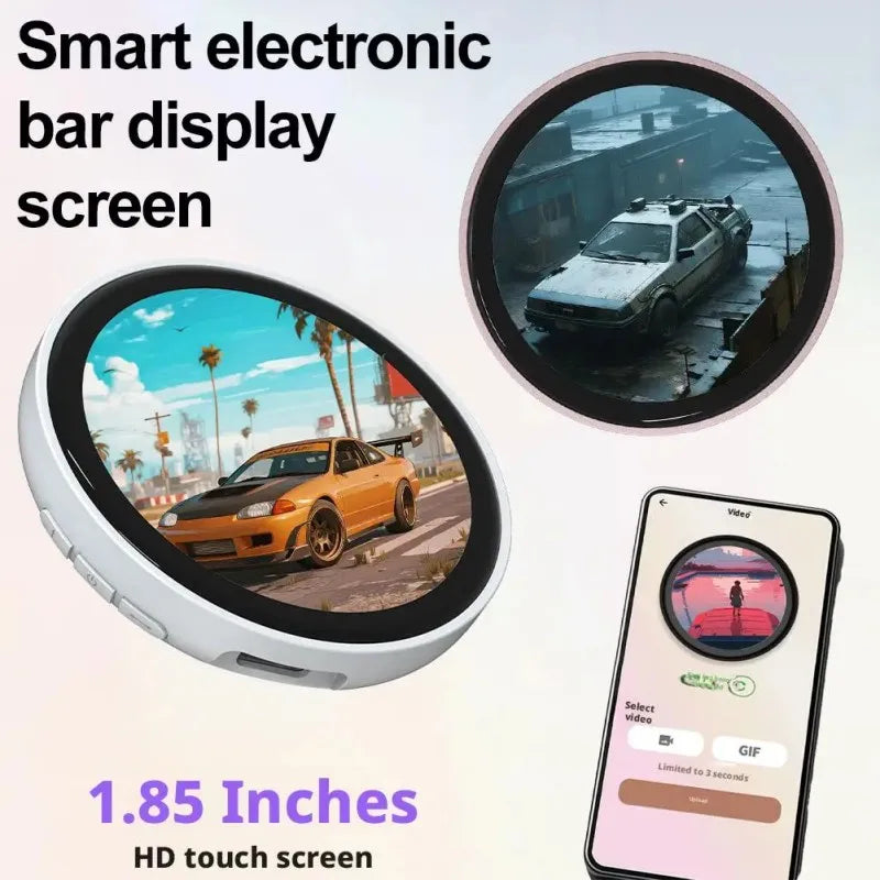 Animeret 1,7-tommer HD Bluetooth-mærke