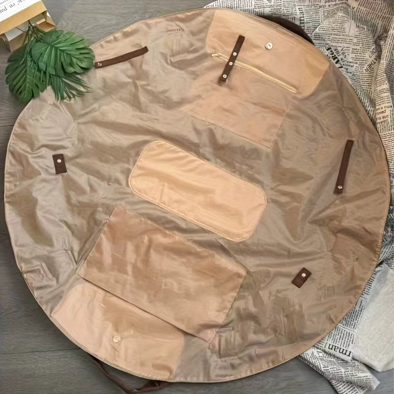 Zusammenfaltbare Einkaufstasche mit großem Fassungsvermögen (eine Schulter-Crossbody-Tasche)