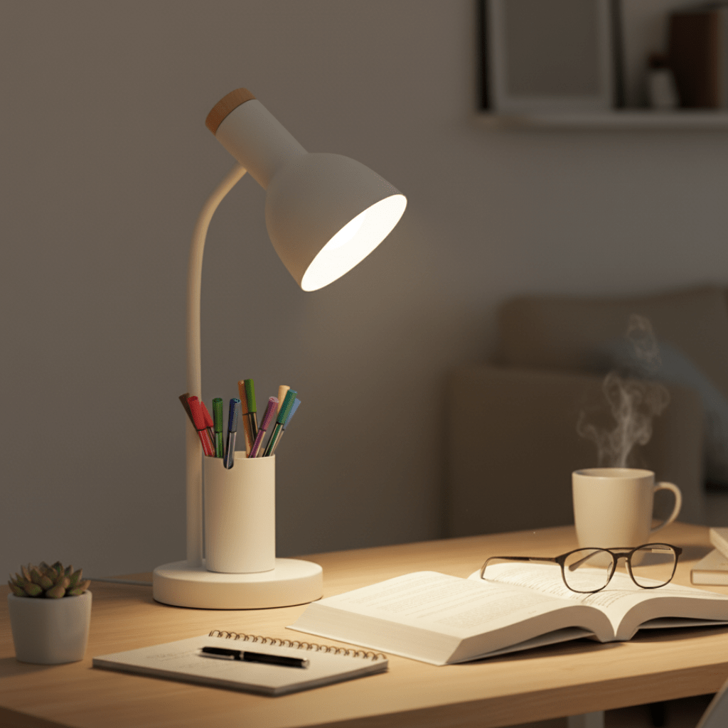 LumoNest LED Lampe — Fokuseret Lys, Rodfri