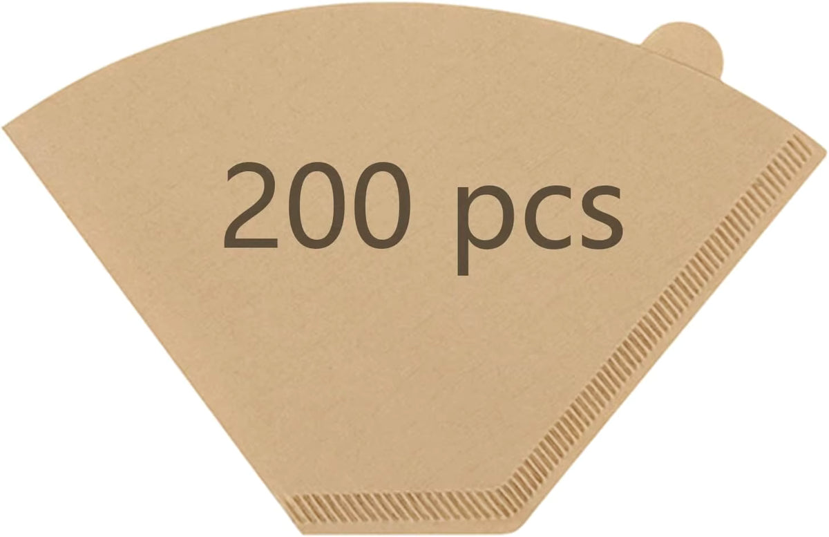 Biologisch abbaubare Kegelkaffeefilter Nr. 4 (200er-Packung)