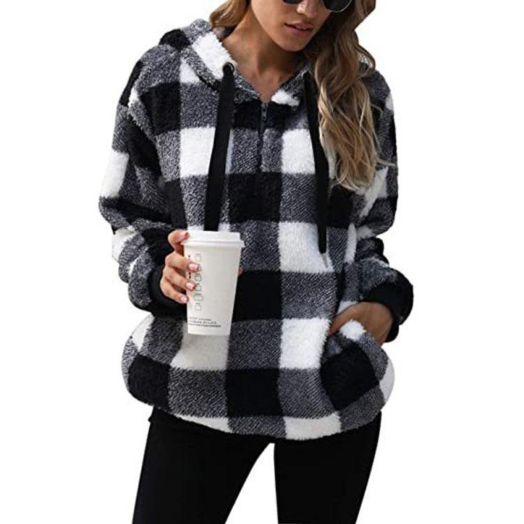 CozyChic - Damenpullover | Bequemer Pullover mit halbem Reißverschluss für jeden Anlass!