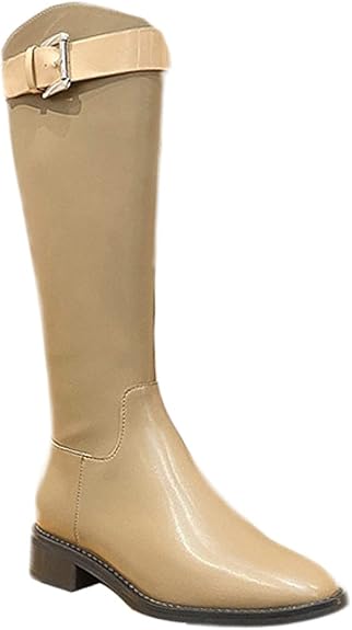 Zafrina - Hohe Stiefel mit Riemen | Eleganter Komfort an kalten Tagen