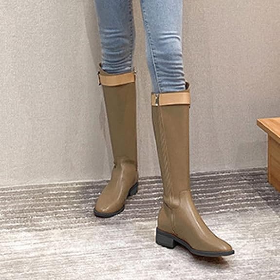 Zafrina - Hohe Stiefel mit Riemen | Eleganter Komfort an kalten Tagen
